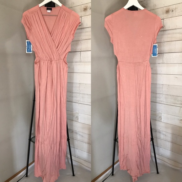 NWT Women’s Sexy Wrap Empire Waist Maxi Dress - Picture 8 of 8
